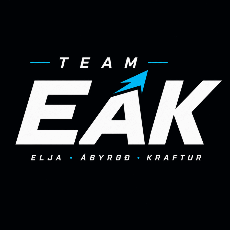 TEAM EÁK · Elja · Ábyrgð · Kraftur